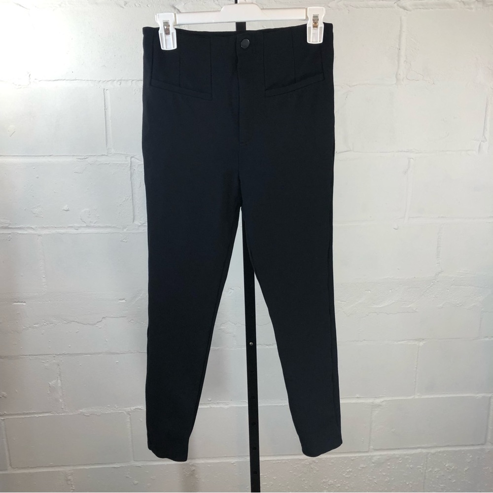 Free People High Rise Ankle Pants Size 4 Black #j49